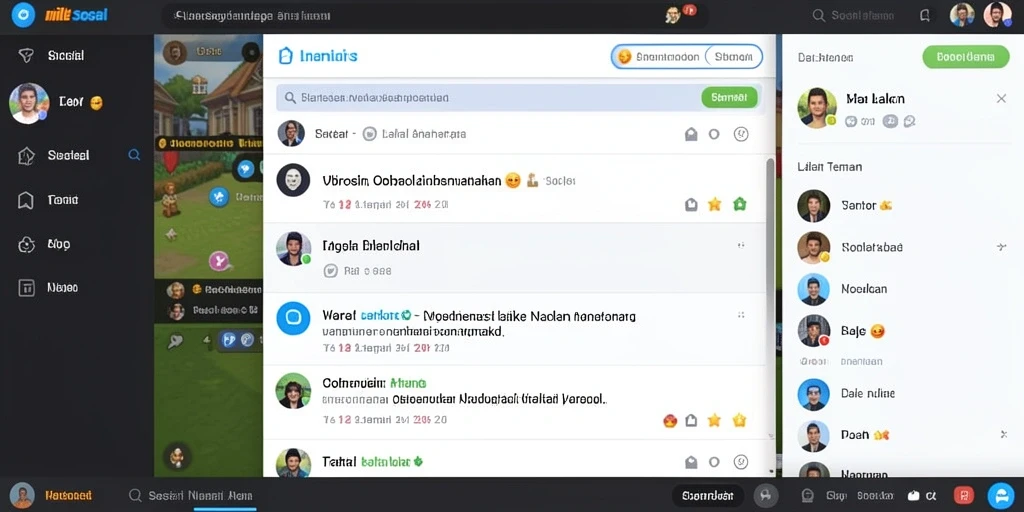 Contoh level yang menantang dan menarik untuk dimainkan.