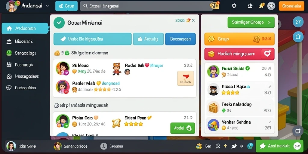 Grafis yang memukau dengan efek suara yang menghibur.