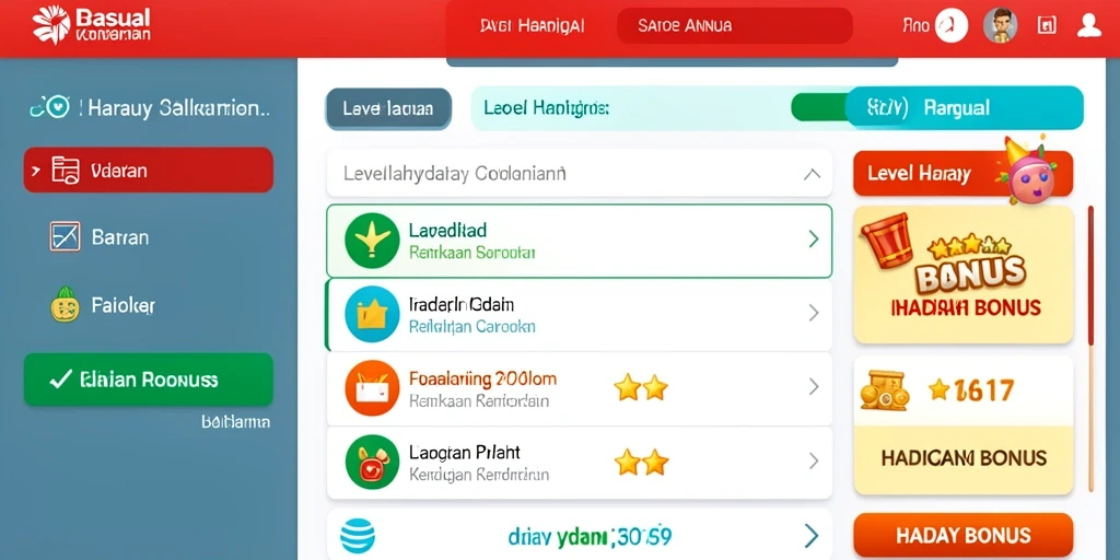 Screenshot memperlihatkan fitur interaksi dengan pemain lain.