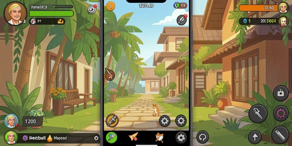Screenshot aksi seru saat menyelesaikan misi.