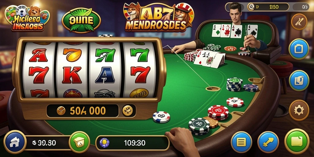 Gameplay seru dengan tantangan berbeda di setiap level.