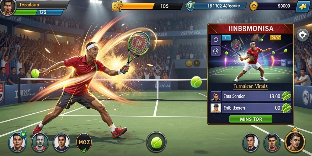 Screenshot fitur kustomisasi karakter yang menarik.
