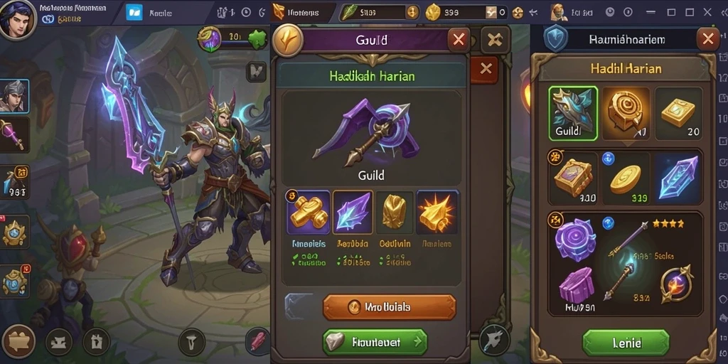 Sesi permainan multiplayer dengan teman-teman.