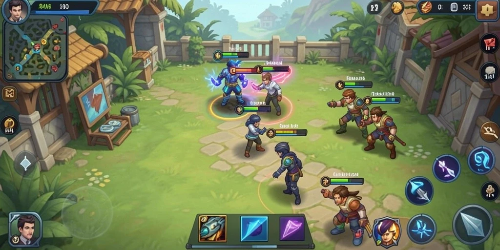 Menunjukkan fitur karakter baru di dalam game.