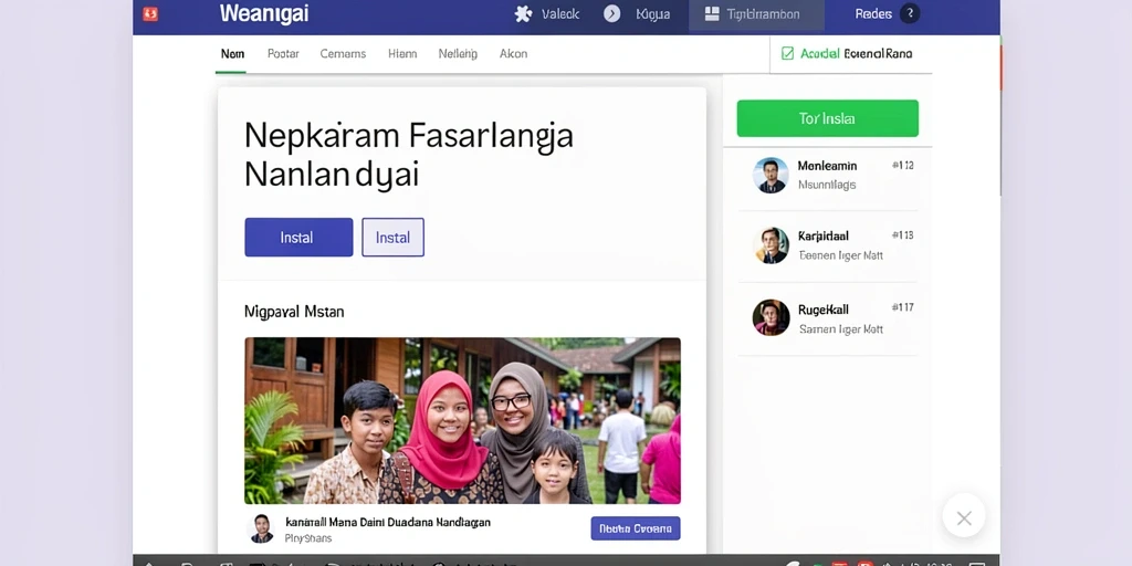 Kompetisi mingguan dengan hadiah menarik.