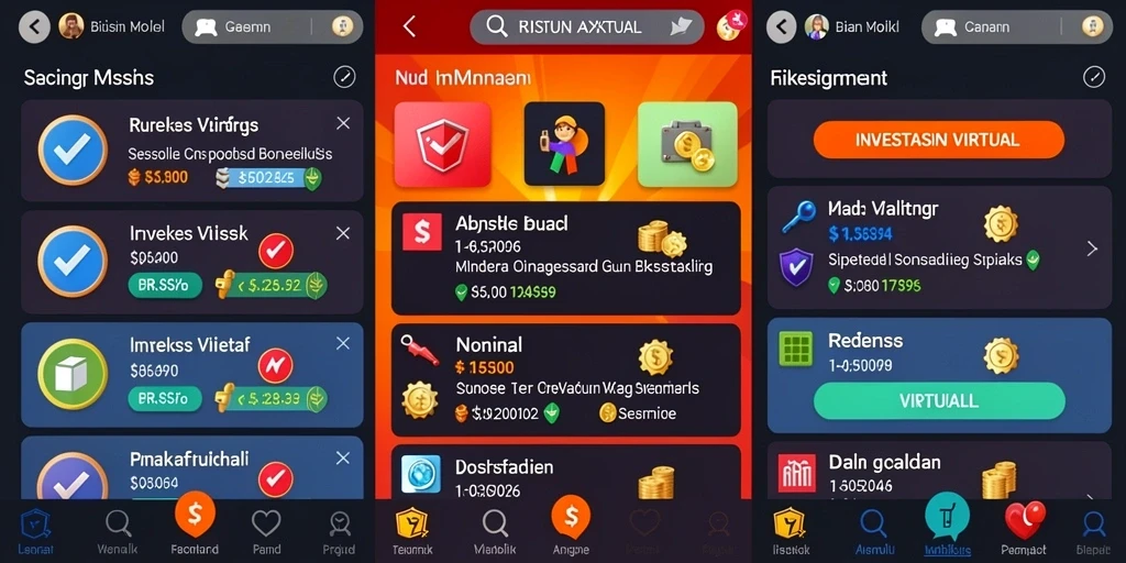 Grafis dan animasi yang menakjubkan dalam setiap permainan.