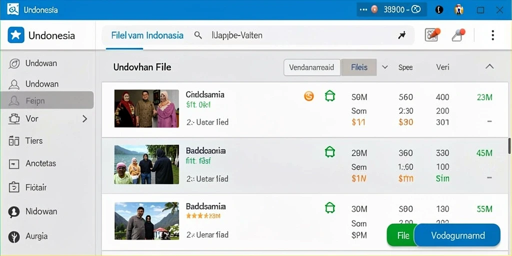 Tampilan fitur interaksi sosial antar pemain.