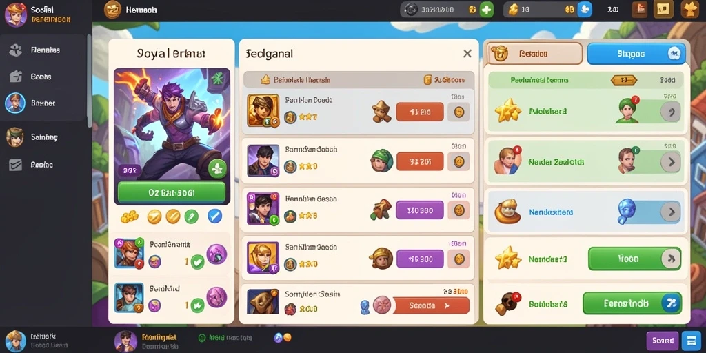 Tangkapan layar menampilkan fitur multiplayer saat bermain dengan teman.