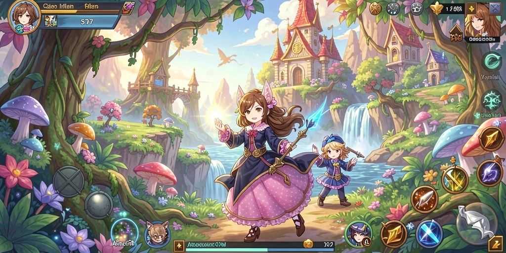 Fitur multiplayer memungkinkan persaingan seru dengan teman.