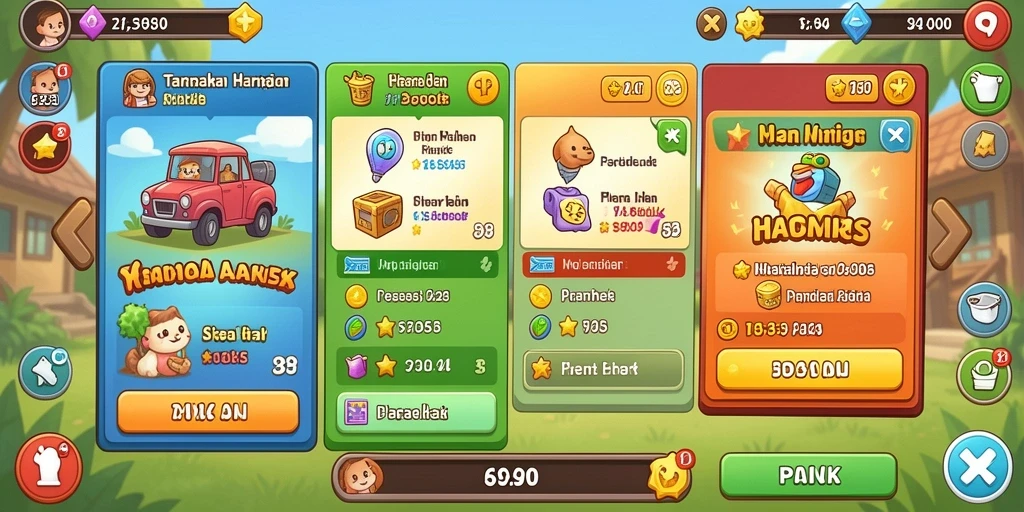 Contoh level yang menantang dalam SEMAR123.