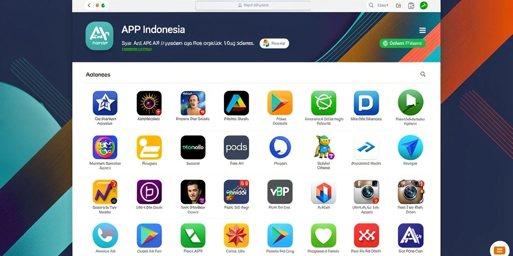 Grafis yang cerah dan penuh warna dalam TEMPOTOTO.