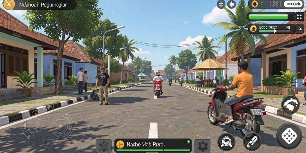 Mode multiplayer yang seru untuk bersaing dengan teman-teman.