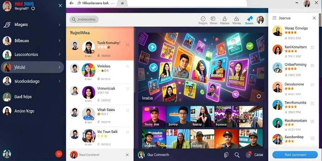 Fitur komunitas yang menghubungkan pemain VO777.